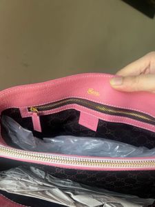 Y2K Gucci Barbiecore pink leather bag