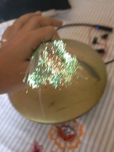 Vintage Fiber Optic Lamp