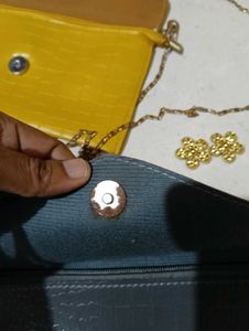 Set of 3 Croc Embossed Clutch Bags