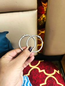 Pair of Silver Bangles 20gm fix price