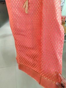 Elegant Peach Kurta