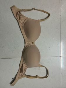 Nude Padded Bra. 1 or 2 time used.