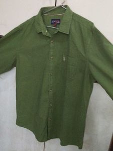 Men's Green Casual Shirt