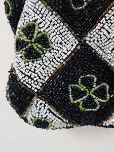 Clover Beaded Handbag