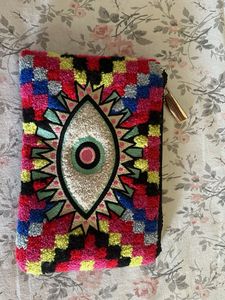 Boho Eye Clutch Bag
