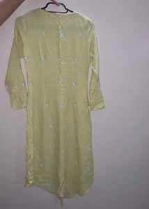 Light Yellow Stylish Kurta