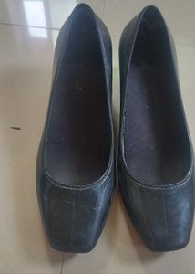 Classic Black Block Heels