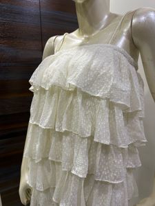 Ruffled Mini Dress