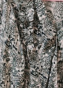 Stylish Printed Ruffle Top