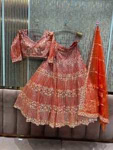 Stunning Embellished Lehenga Choli Set