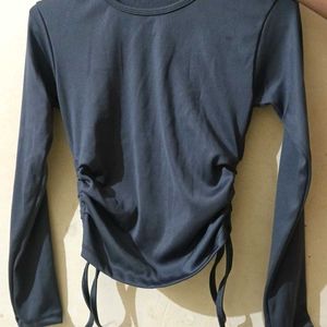 Ribbed Long Sleeve Top