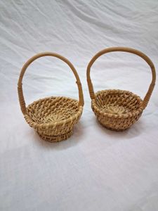 Woven Mini Baskets (Set of 2)
