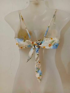 Floral Print Bandana Top