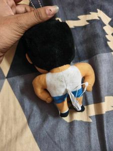 Funny Face Plush Keychain