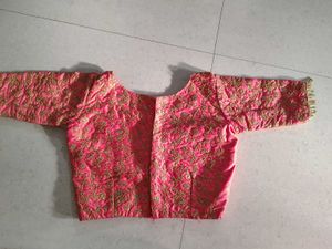 Vibrant Pink Embroidered lehnga choli