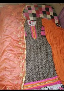 dupatta set suit very beautiful