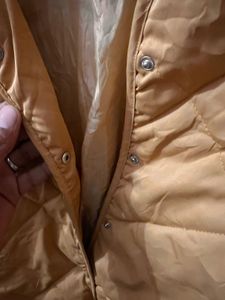 Unisex Khaki Quilted Jacket