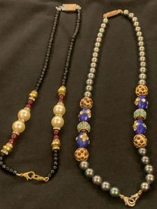 Unique Beaded Necklaces Set