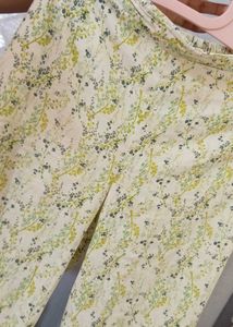 Charming Floral Printed Kurta with Matching Palazz