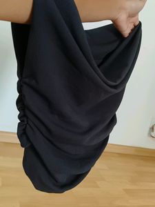 Cotton Stretchable Draped Crop Top