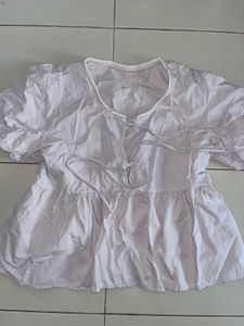 Pretty Lavender Tie Top
