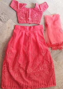 Light Pink Lehenga Choli