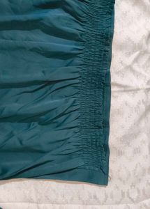 Elegant Teal Button-Up Blouse