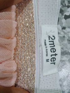 Cute Pink Tulle Skirt.waist 20.length33 cm