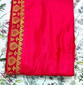 NEW RED SAREE