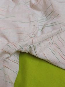 Peach Colour Kurta Set For Ladies