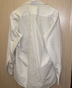 Classic White Button-Down Shirt