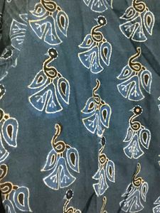 Beautiful Teal Printed Kurta