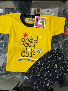 Cute Digger T-Shirt &amp; Shorts Set