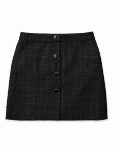 Classic Tweed Mini Skirt