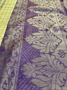 Offer: Purple Double Shaded Saree For Grabs