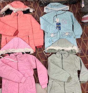Cute Baby Blue Puffer Jacket