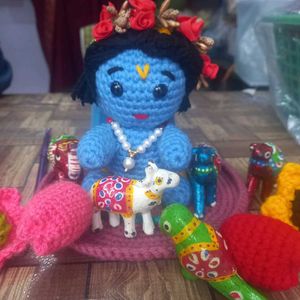 Handmade Krishna Doll