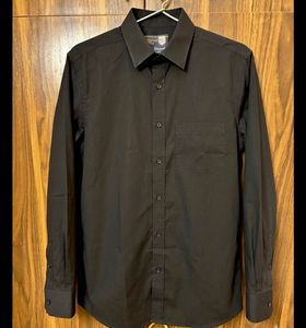 Classic solid Black premium cotton Shirt