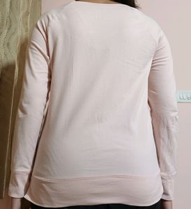 Decathlon Light Pink Full Sleeve Tshirt