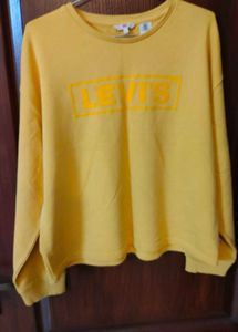 Levi's Yellow Sweatshirt