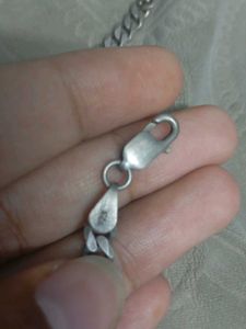 22k gold ring and 925 pure silver chain