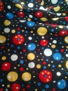 Colorful Polka Dot Fabric swal