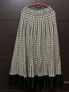 Stylish Patterned Maxi Skirt