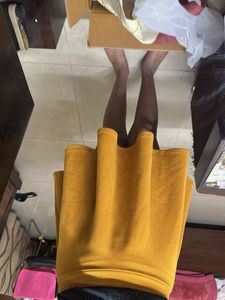 Mustard Skater Skirt