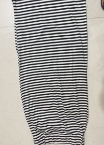 Striped Casual Long Skirt