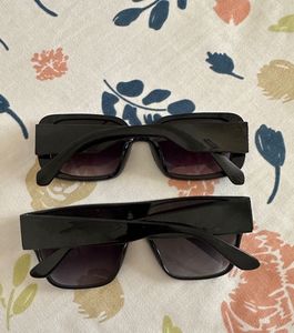 Chic Black Sunglasses - Two Styles (Combo set)