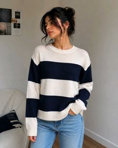H&M Classic Striped Knit Sweater