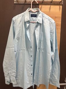 Peter England Light Blue Shirt