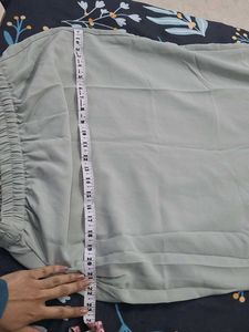Embellished Long Skirt (Grey In Colour)