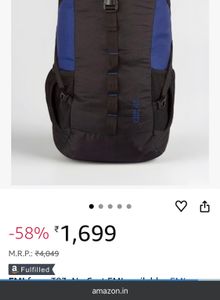 Wildcraft Cliff 45 Backpack